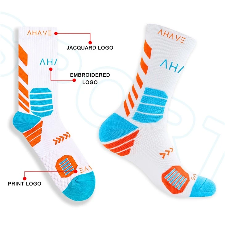 Striped Basketball Socks